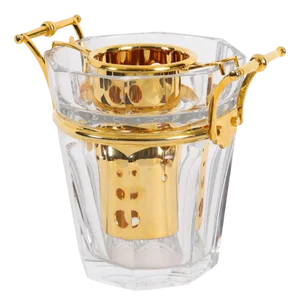 Vintage Harcourt Crystal Champagne Cooler, 1970s