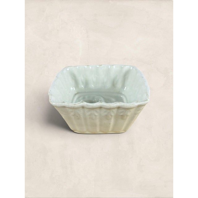 Antique White Antique English Jelly Mould For Sale - Image 8 of 10