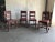 Antique Painted Wooden Dining Chairs, Set of 4 For Sale - Image 12 of 12