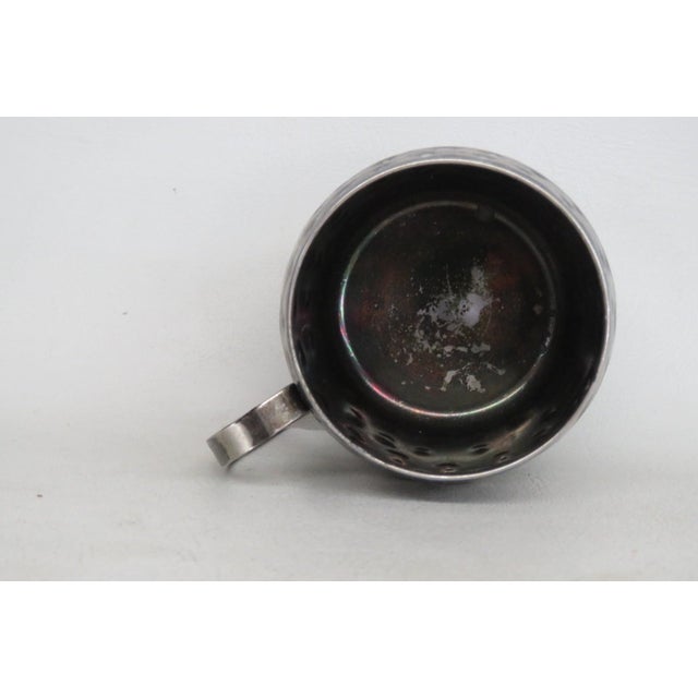 Late 20th Century World Tableware MM 100 Hammered Moscow Mule Mug 14oz Metal Cup With Handle For Sale - Image 5 of 10