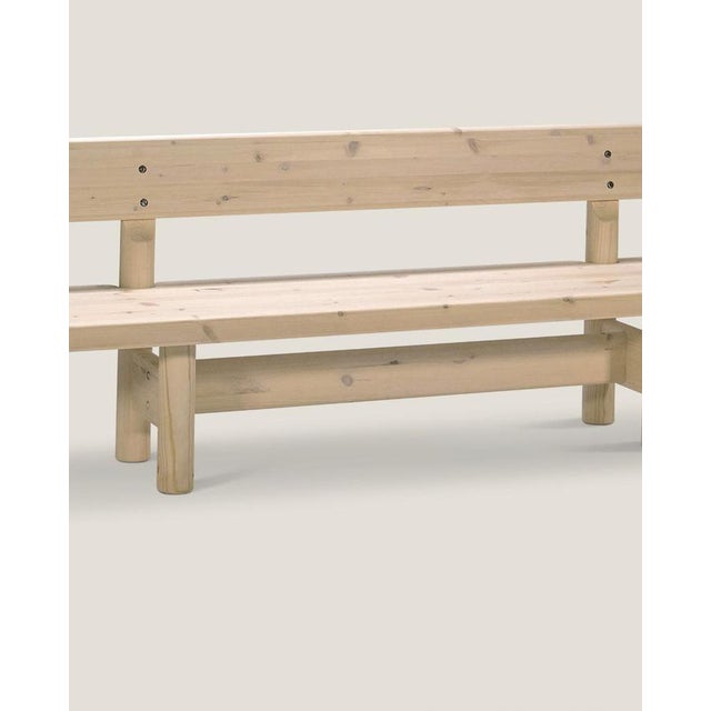 Nordsee Bench in Pine by Friis and Moltke for One Collection For Sale - Image 6 of 15