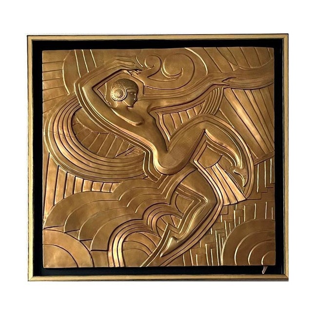 Gilded Wall Relief of Ballets Russes For Sale - Image 10 of 10