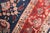 Textile Antique Zabihi Collection Navy Blue Persian Sarouk Rug - 8'9" x 10'11" For Sale - Image 7 of 12