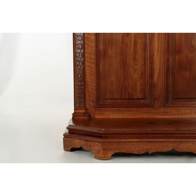 French Gothic Revival Carved Walnut Cupboard, Circa 1880 For Sale - Image 16 of 18
