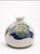 Small handcrafted stoneware vase by Kravec Studios of Naples, Florida. The rounded form has a softly flared rim and a...