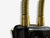 Upsala Armaturfabrik, Adjustable Wall Sconce, Black Metal, Brass, Sweden, 1960s For Sale - Image 9 of 13