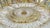 1960's Austrian Regency Gold Plate Framed Cut Lead Crystal Ceiling Flush Mount/ Plafonnier Lighting Fixture by Palme & Walter For Sale - Image 15 of 18