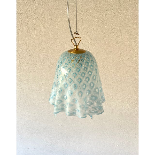 Macrame Handkerchief Pendant Lamp from La Murrina, 1990s For Sale - Image 9 of 18