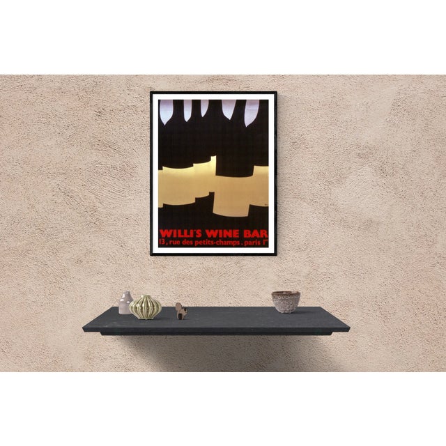 Alberto Bali "Willi’s Wine Bar" Lithograph, 1982 For Sale - Image 4 of 4