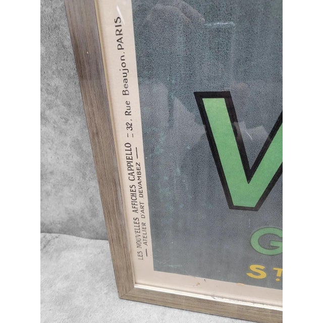 Art Nouveau French Leonetto Cappiello Advertising Lithograph Poster, Framed For Sale In Chicago - Image 6 of 9