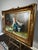 Brown Large Late 20th Century Framed Painting of Child Feeding Rabbits in the Style of Düsseldorf School Artist Felix Schlesinger For Sale - Image 8 of 12