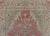Antique Turkish Oushak Rug With Floral Motifs and Coral Background For Sale - Image 9 of 12
