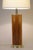 1960s XL Laurel Brass Rosewood Modern Atomic Space Age Table Lamp, 1960s For Sale - Image 5 of 11