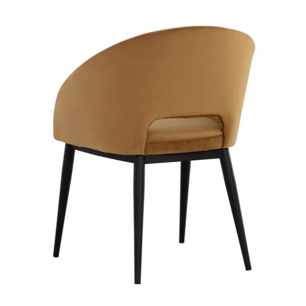 2020s Pair of Thatcher Barrel Back Dining Armchair For Sale - Image 5 of 9