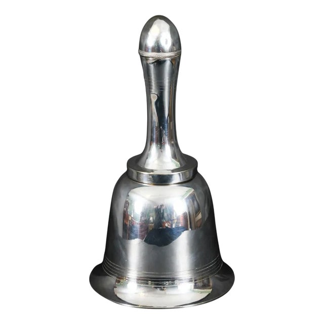 20th Century Art Deco Silver Plated Novelty Cocktail Shaker from Asprey & Co., 1920s For Sale