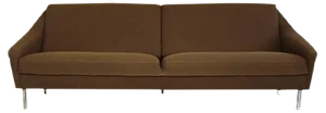 Large German Four-Seater Sofa by Eddie Harlis for Hans Kaufeld, 1958