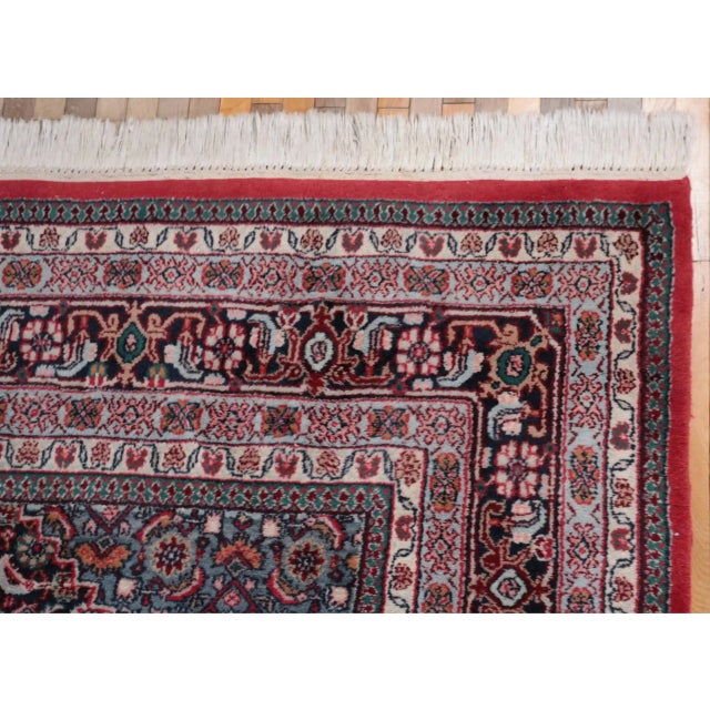 Vintage Hand-Knotted Bidjar Rug For Sale - Image 3 of 7