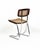 Vintage Cantilever Chairs in Chrome, Wood and Vienna Straw, 1970s, Set of 4 For Sale - Image 10 of 14