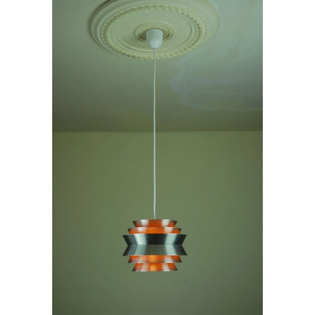 Vintage Swedish Trava Pendant Lamp by Sigurd Lindkvist aka Carl Thore for Granhaga Metallindustri, in Flawless conditions....