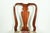 Baker Furniture Style Queen Anne Solid Cherry Wood Dining Chairs, Set of Four For Sale In South Bend - Image 6 of 12