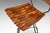 Set of Three ( 3 ) MCM Wrought Iron Bar Stools in Maple & Raffia Rope for Attributed to Arthur Umanoff for Raymor, Usa, C. 1960s For Sale - Image 9 of 18