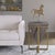 Not Yet Made - Made To Order Geometric Shagreen Accent Table For Sale - Image 5 of 5