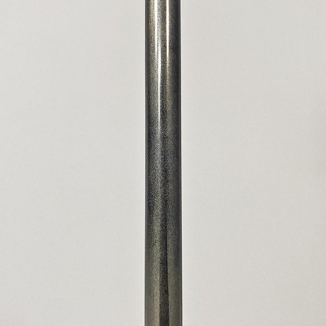 Italian Modern Lamp in Metal and Opal Glass, 1980s For Sale - Image 11 of 15