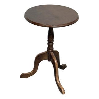 Bombay Company Round Tripod Pedestal Accent Table For Sale