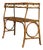 Vintage Bamboo and Woven Rattan Console Table by Franco Albini, Italy, 1960s For Sale