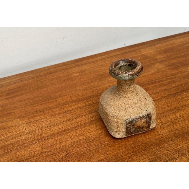 Mid-Century Danish Studio Pottery Vase by Tue Poulsen, 1960s For Sale - Image 4 of 14