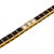 Vintage Diamond Onyx 18k Yellow Gold Tennis Bracelet For Sale - Image 4 of 6