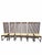 Custom Arts & Crafts Mission Style Oak Dining Table with Six High-Back Chairs Exceptional custom-crafted dining set in the...