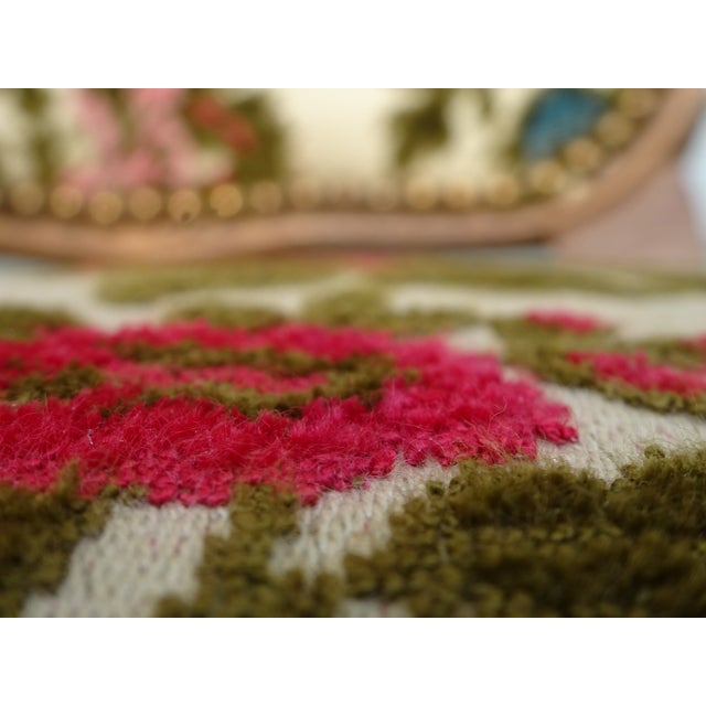 Louis XV Style Convertible Armchair with Brocade Fabric, 1950s For Sale - Image 9 of 18