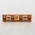1960s Vintage Hand-Painted Ceramic and Wood Coat Rack by Diaz Costa, 1960s For Sale - Image 5 of 10