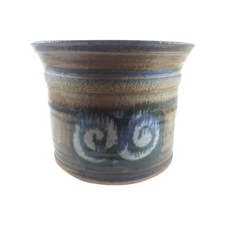 Jardiniere Geometric Pottery For Sale