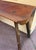 Mid 20th Century Handcrafted Live Edge Wood Table or Bench For Sale - Image 5 of 12