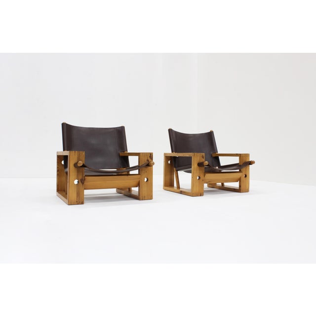 Lounge Chairs by Ate Van Apeldoorn for Houtwerk Hattem, Netherlands, 1960s, Set of 2 For Sale - Image 12 of 12