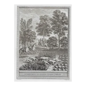Le Jardiner Et Son Seigneur Jean-Baptiste Oudry Print