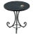 Round Italian Topaz Marble Mosaic Table by Egram For Sale - Image 3 of 3