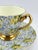 English Shelley Primrose Chintz Teacup and Saucer, Ripon Shape, 1940s English Bone China For Sale - Image 3 of 5
