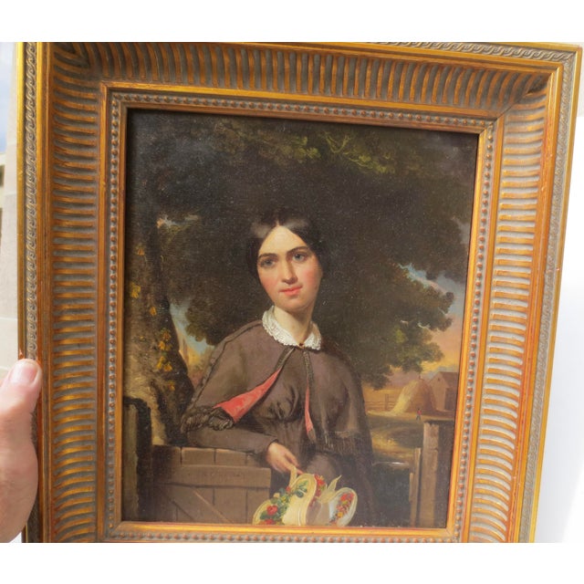 William Thompson Van Zandt Portrait Circa 1860s For Sale - Image 10 of 10