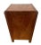 1920s 1920s Art Deco Nightstand Bed Side Table Three Drawers Bakelite Handles Waterfall Top For Sale - Image 5 of 12