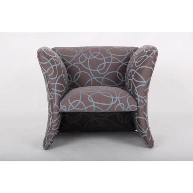 Blue Mondial Armchair with Original Padding by Nanna Ditzel for Getama For Sale - Image 8 of 8