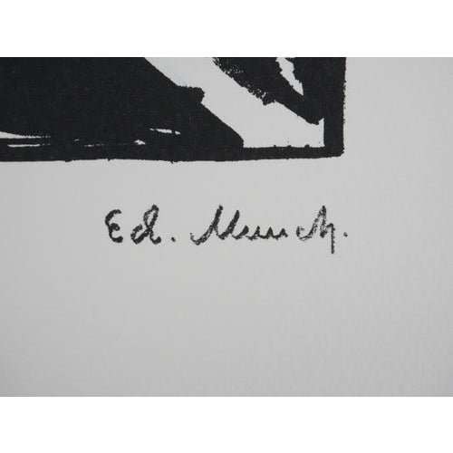 Edvard Munch, The Scream, Lithograph For Sale - Image 6 of 8