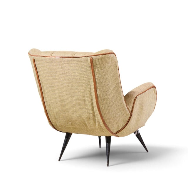 Carlo Hauner Mid Century Brazilian Lounge Chairs - Pair For Sale - Image 10 of 12