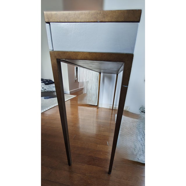 Bronze Julian Chichester Frank Console- 3 Drawers For Sale - Image 8 of 9
