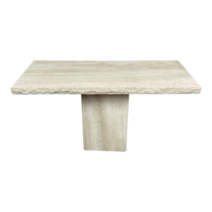 Italian Uma Travertine Console Table