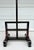 Mid 19th Century Pair of Antique Chinese Shanxi Elmwood Lantern Stands With Black Lacquer and Red Accents For Sale - Image 5 of 10