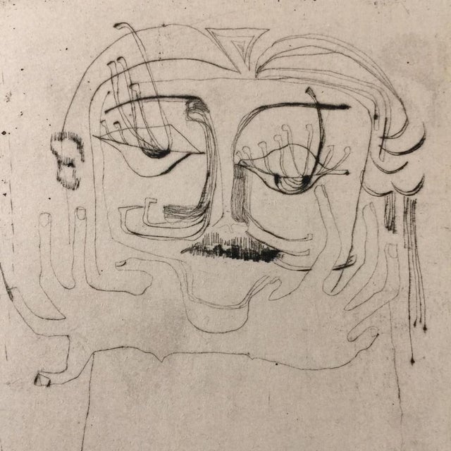 Anne Body, When We Lost Our Head, Engraving on Paper, 1960s For Sale - Image 4 of 7