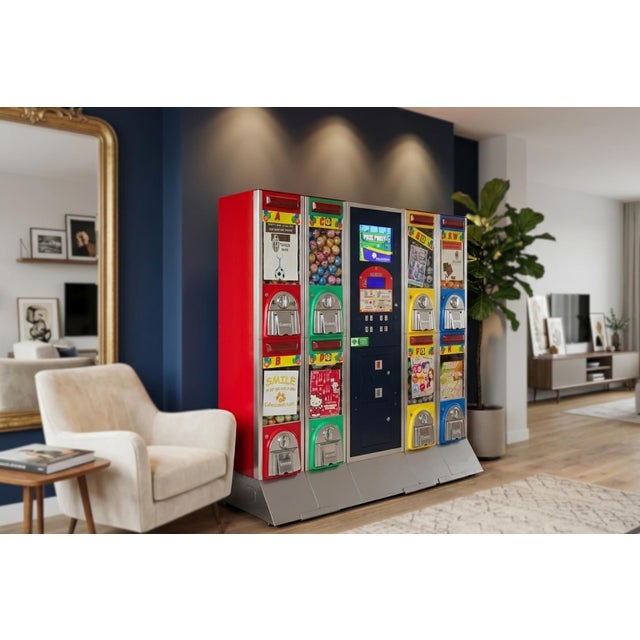 A stunning professional station for distributing gadgets, capsules, and prizes, manufactured by sammy corporation (a...